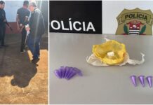 Operação policial prende jovem por tráfico de drogas