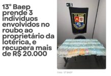 Criminosos que fizeram dono de lotérica refém em Pederneiras são presos pelo BAEP