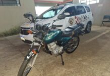 Polícia Militar prende suspeito e recupera motocicleta furtada em Jaú