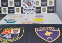 Polícia apreende adolescentes e grande quantidade de drogas durante operação