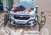 Polícia Militar recupera bicicletas avaliadas em R$ 28 mil após furto no centro de Jaú