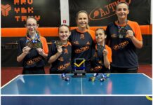 Tênis de mesa de Jaú encerra Brasileiro com títulos nacionais e pódios importantes