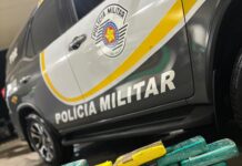 Flagrante na madrugada intercepta tráfico internacional de cocaína na Jaú-Bauru
