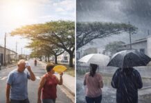 Chuvas seguem até o fim do mês e exigem atenção em Jaú, Bauru e Piracicaba e boa parte do estado