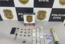 Homem é preso por tráfico de drogas após ação da Polícia Civil em Jaú