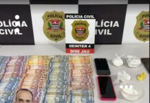 Bar vira ponto de tráfico e termina com um homem preso e mais de 360 gramas de cocaína apreendidas em Jaú