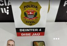 Perseguição termina com jovem preso por tráfico após fuga em alta velocidade em Jaú