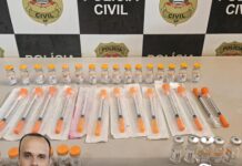 Canetas emagrecedoras proibidas levam mulher à prisão em flagrante