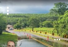 Serra de Santa Maria segue sob alerta após chuvas e terá operação pare e siga nos próximos dias