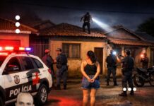 Jaú: casal tenta fugir pelo telhado durante ação da Polícia Militar e acaba envolvido em ocorrência de tráfico