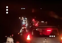 Acidente trava rodovia entre Jaú e Pouso Alegre e provoca congestionamento quilométrico