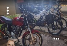 Jaú: suspeito tenta fugir da Polícia Militar, perde controle da moto e acaba detido com drogas