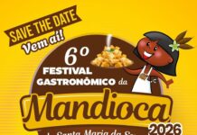 🥘🍲 | VEM AÍ, o 6º Festival Gastronômico da Mandioca de Santa Maria da Serra – 2026