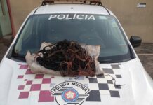 Fios queimados levantam suspeita e Polícia Militar age rápido em Jaú