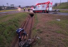 Milagre na rodovia Jaú – Bariri mantém motociclista vivo após quase 14 horas ferido em valeta