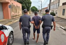 Procurado da Justiça é capturado durante patrulhamento e acaba na cadeia
