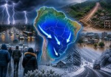 Frio monstruoso vai atingir boa parte do Brasil e derrubar temperaturas. Nossa região está na rota