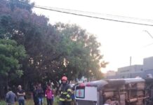 Bebê morre após ser arremessado de ambulância em grave acidente