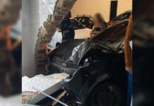 Carro desgovernado invade loja e motorista acaba preso por embriaguez