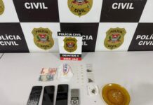 Dois homens são presos pela DISE durante ação contra o tráfico em Jaú