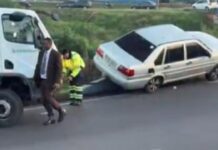 Pastor faz pregação em rua após sair ileso de acidente