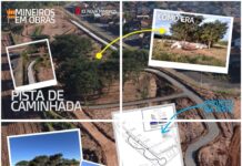 Nova pista de caminhada marca início de complexo esportivo