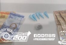 Jaú registra segunda apreensão por tráfico de drogas no mesmo dia