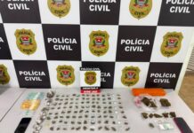 Operação da DISE desmantela ponto de drogas e prende dupla em Jaú