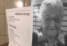 Morre aos 106 anos idosa que emocionou o Brasil ao procurar emprego para comprar “vinho e carninha”