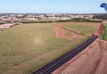 Anel Viário ganha novo trecho asfaltado e obras seguem avançando