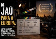 De Jaú para a Europa: Gabriel Bertin transforma câmera emprestada em passaporte para festival internacional