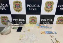 Suspeitos são presos por tráfico após resistência durante operação policial