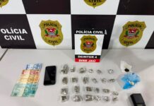 Homem é preso com drogas durante operação da DISE em Jaú