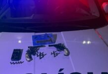Noite de ações da PM termina com três presos e armas apreendidas em Jaú