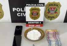 CASA ERA CENTRAL DO TRÁFICO? Casal é preso e adolescente de 15 anos é apreendido com cocaína em Jaú