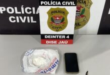Jaú: DISE invade esconderijo e encontra cocaína, haxixe e materiais usados no tráfico