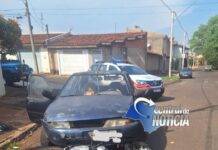 Sem CNH, motorista foge após atingir motociclista e é preso em flagrante em Jaú