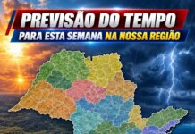 Previsão do tempo: semana começa com chuva e terá mudança nas temperaturas – todo dia a gente te atualiza