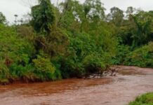 Rio Lençóis sobe e Defesa Civil reforça monitoramento
