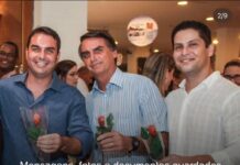 Jauense Alexandre Santini é citado em mensagens sobre despesas pessoais de Flávio Bolsonaro
