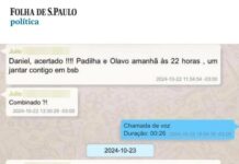 Mensagens apontam jantar reservado entre Padilha e Vorcaro antes de encontro com Lula