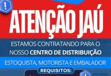 Jaú Serve abre vagas de emprego para estoquistas, motoristas e embaladores em Jaú