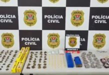 Operação da DISE termina com dois presos e apreensão de drogas variadas em Jaú