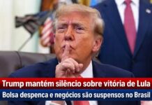Trump mantém silêncio sobre vitória de Lula; Bolsa despenca e negócios são suspensos no Brasil