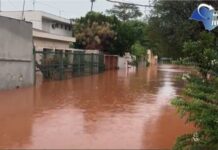 Ao vivo – Rio Jaú transborda, ruas viram rios e casas são invadidas pela água após temporal